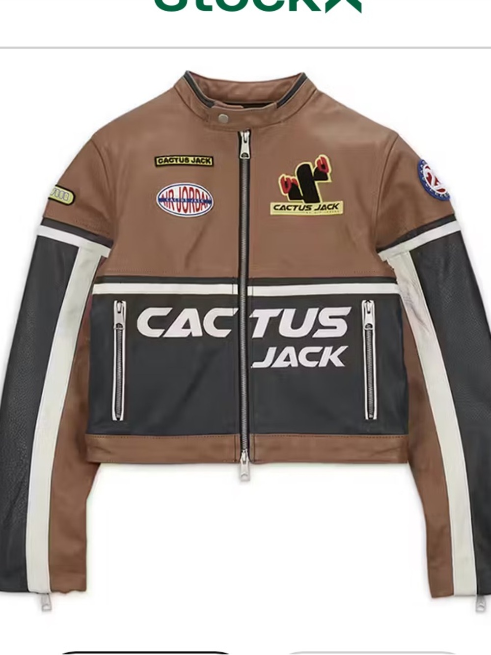 Cactus Jack x Jordan Leather Jacket